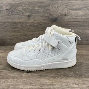 AND1 High Top Leather Basketball Sneaker Shoes Women's Size 10 White WMA143GX00‎